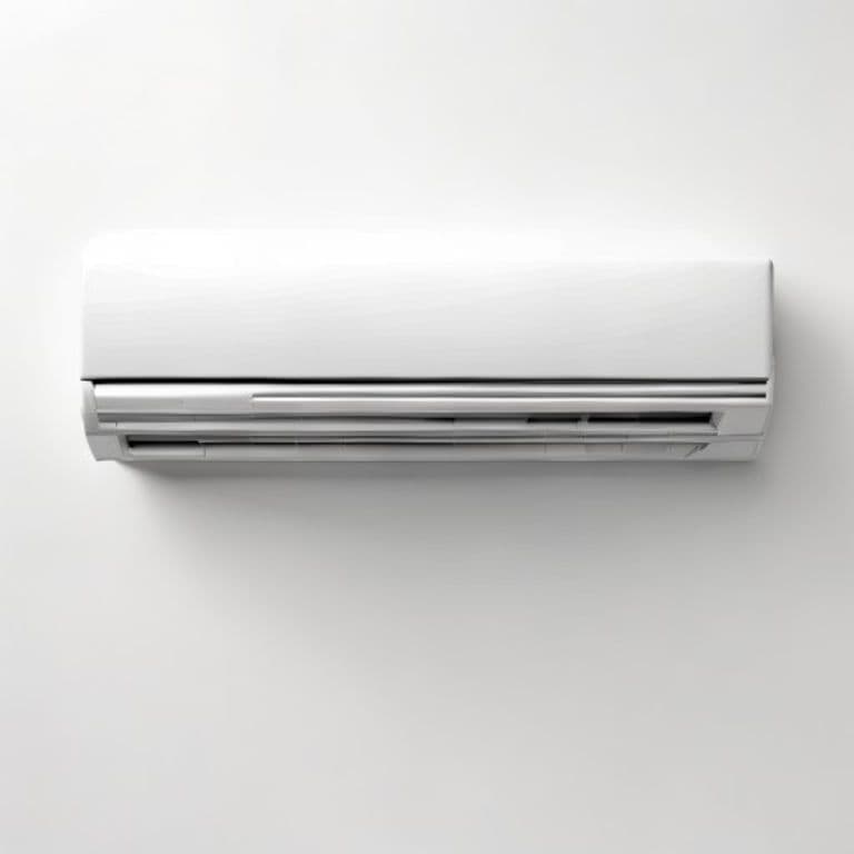 White slimline EverCool 5kW split air conditioner indoor unit