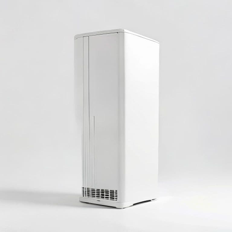 Compact white FrostMate Mini portable air conditioner